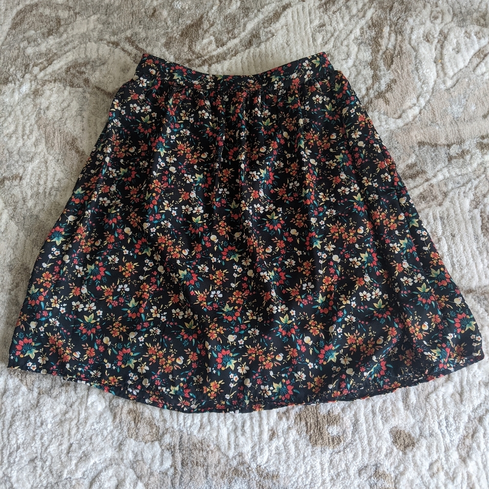 J. Crew women's floral skirt